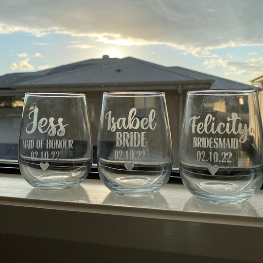 Frosted Etched Tumbler (includes a shape!)