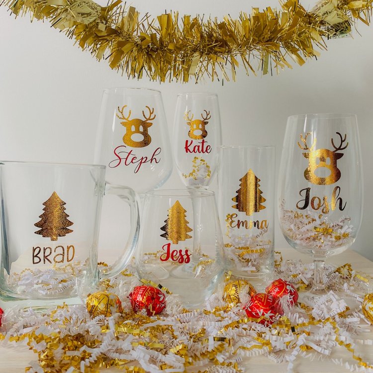 Design a Christmas Glass!