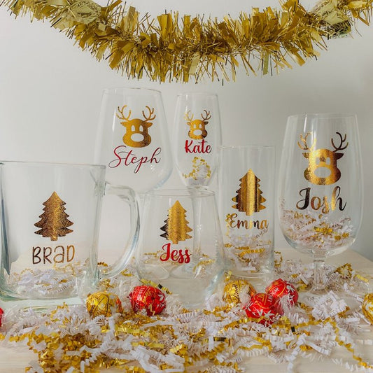 Design a Christmas Glass!