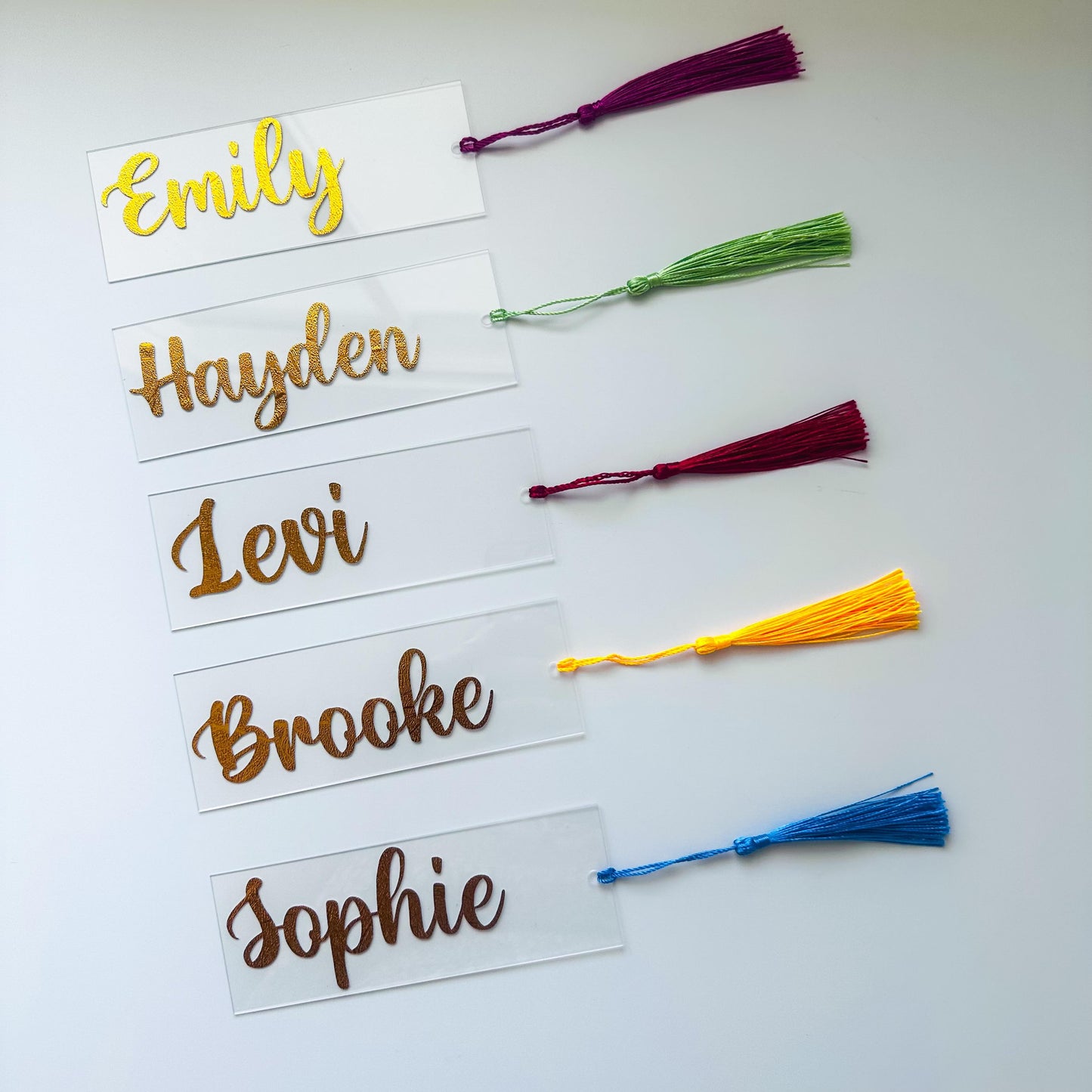 Personalied Bookmarks