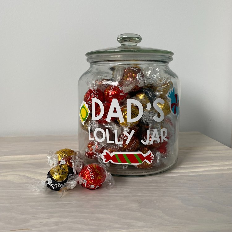 Personalised Lolly Jar
